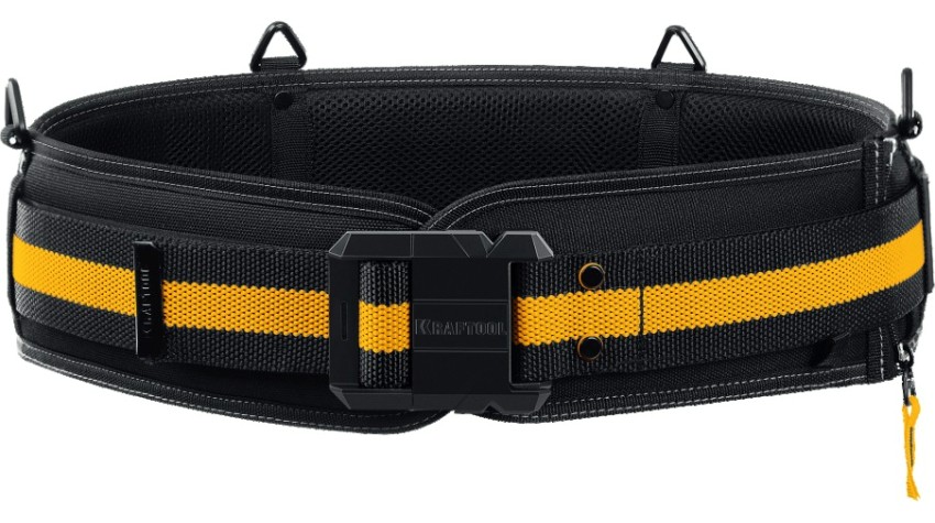Пояс монтажника KRAFTOOL KB-2 для сумок с быстрос. креплением FastClip 80-122 см [38763]