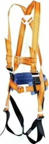 Пояс страховочный МОЛОТ СС II ВЖ (размер М) наплеч и набед лям., амор., строп канат [СС2 ВЖ]