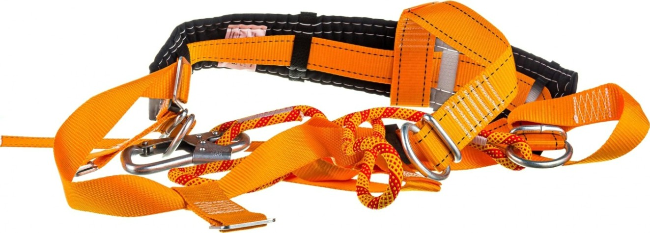 Пояс страховочный МОЛОТ УС II ВД удерживающая система, c лямками, строп 3 м, XL