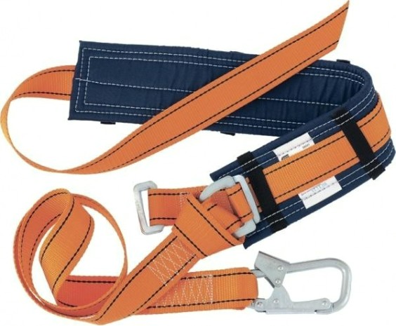 Пояс страховочный СИБРТЕХ УП I удерживающая привязь безлямочная, а-строп из синте [89501]