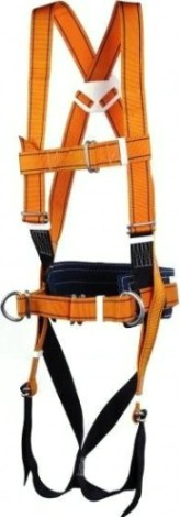 Пояс удерживающий МОЛОТ УС II БЖ с набед. и наплеч.лямками, строп из троса 3839 [УС 2 БЖ]
