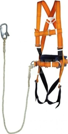 Пояс удерживающий МОЛОТ УС II ВЖ c наплеч. и набед.лямками, строп канат 2 м 4215 [УС 2 ВЖ 2 м]