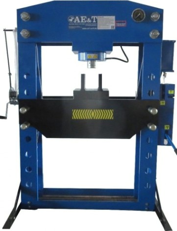 Пресс AE&T Т612100А напольный с ручным и пневмоприводом, 100 т [T612100A]