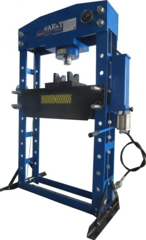 Пресс AE&T Т61275А напольный с ручным и пневмоприводом 75 т [T61275A]