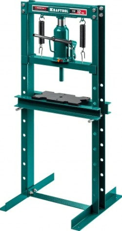 Пресс гидравлический KRAFTOOL PMW-12 с домкратом 12 т и возвратными пружинами 43470-12 [43470-12]