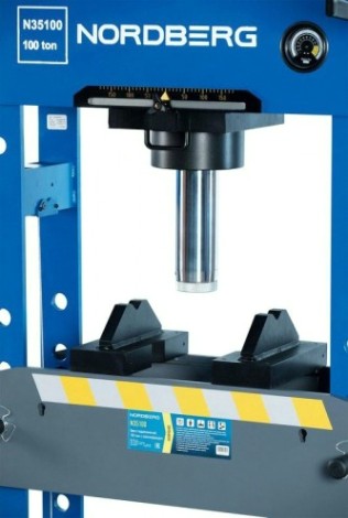 Пресс гидравлический NORDBERG N35100 100т pro с пневмоприводом [ЦБ-00017278]