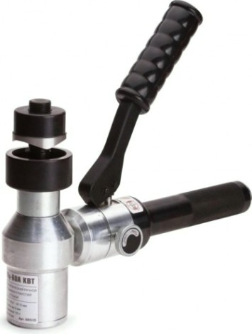 Пресс гидравлический ручной для пробивки отверстий КВТ ПГРОу-60А [66535]