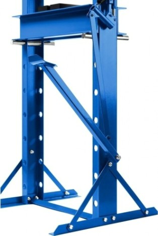 Пресс гидравлический ЗУБР ПГН-20 с гидронасосом и манометром, 20т [43072-20]