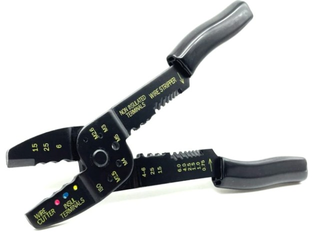 Пресс-клещи FELO 59232040 для изолир. и неизолир. наконечников 0,75-6 мм2