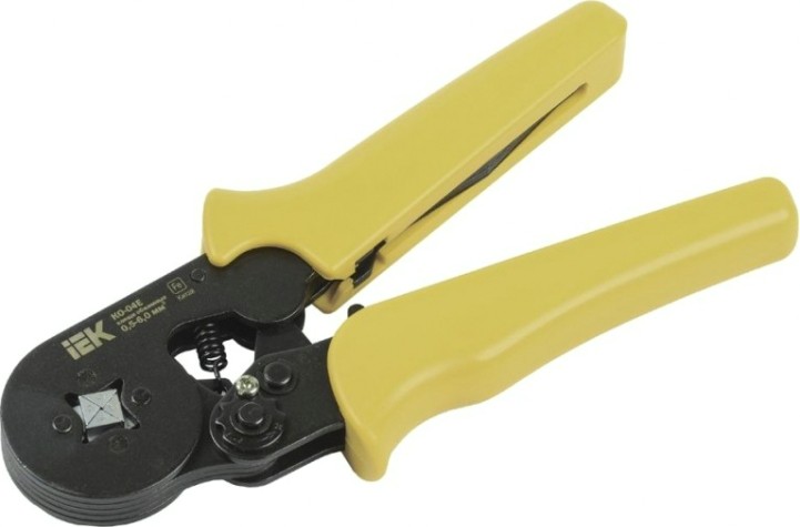 Пресс-клещи IEK КО-04Е для 0.5-6.0 кв.мм квадрат [TKL10-D4]