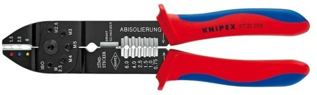 Пресс-клещи KNIPEX KN-9721215BSB 3 гнезда