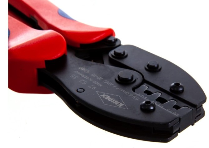 Пресс-клещи KNIPEX KN-975235SB PreciForce, 3 гнезда