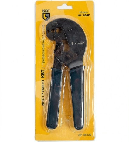 Пресс-клещи КВТ HT-106E [85138]