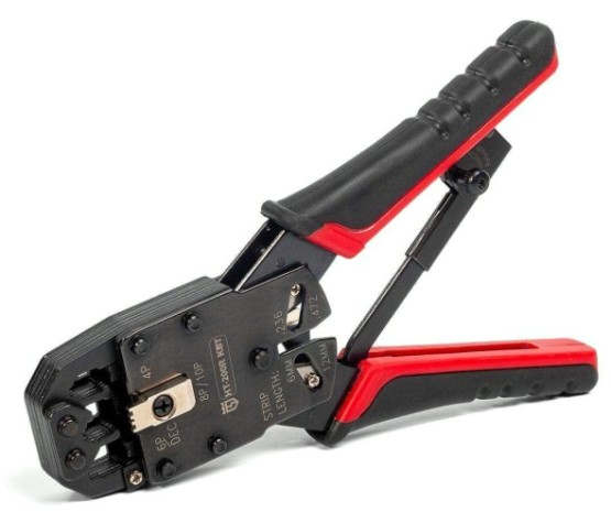 Пресс-клещи КВТ HT-200R для rj-разъемов [86603]