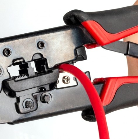 Пресс-клещи КВТ JT-02 для rj разъемов [84626]