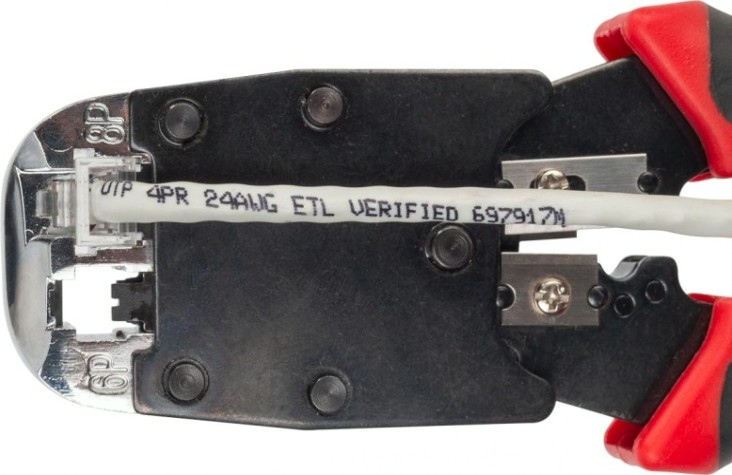 Пресс-клещи КВТ JT-02M для rj разъемов [84825]