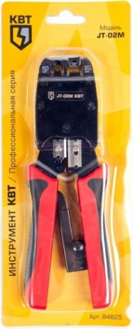 Пресс-клещи КВТ JT-02M для rj разъемов [84825]