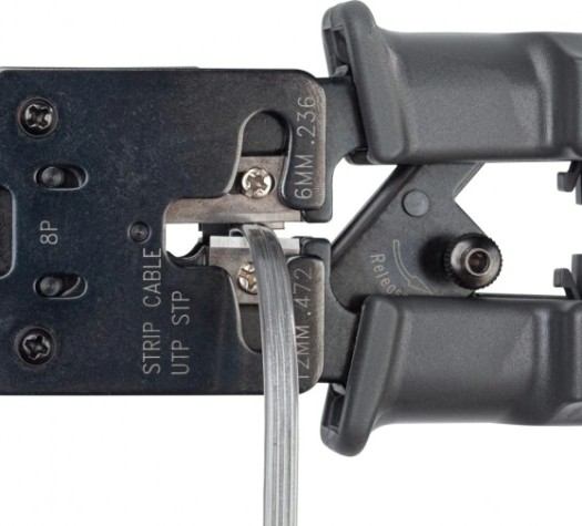 Пресс-клещи КВТ JT-03T для rj-разъемов с тестером [84493]