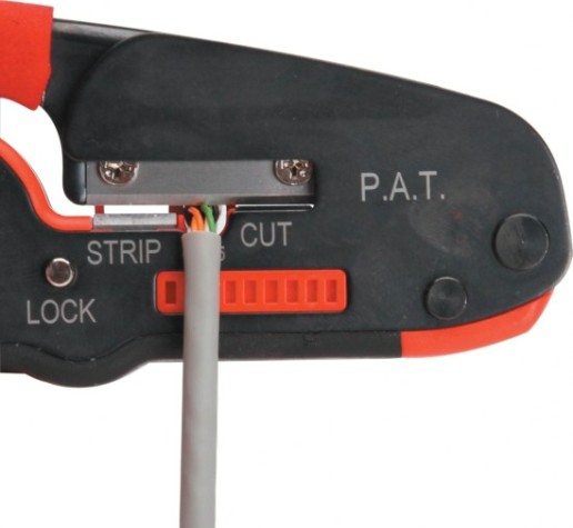 Пресс-клещи КВТ JT-04 для rj разъемов [67376]