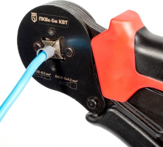 Пресс-клещи КВТ ПКВк-6м "практик" к-кт [85224]