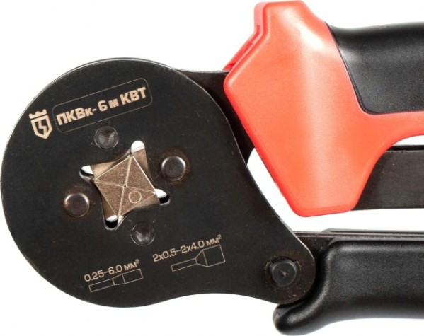 Пресс-клещи КВТ ПКВк-6м "практик" к-кт [85224]