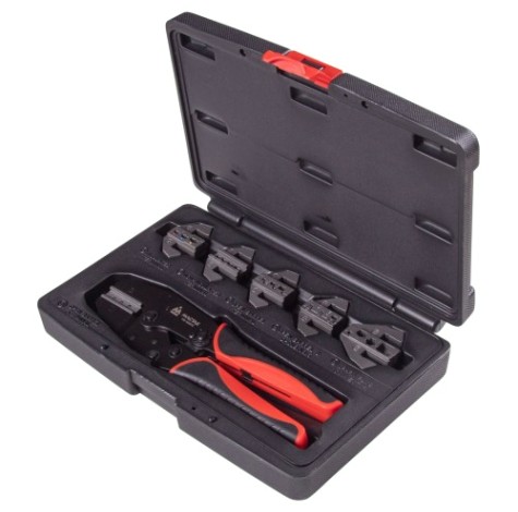 Пресс-клещи МАСТАК 106-40007C храповичные для обжима изолирован. наконеч., 7 пре Пресс-клещи МАСТАК 106-40007C храповичные для обжима изолирован. наконеч., 7 пре