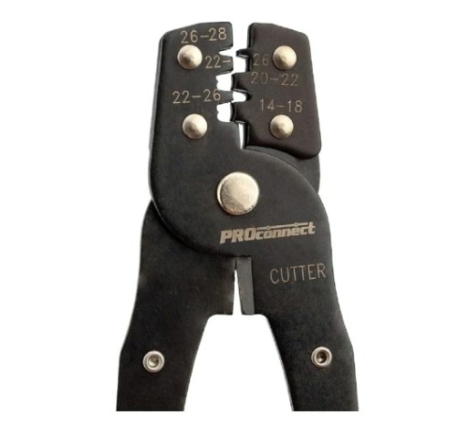 Пресс-клещи Proconnect 12-3031-4 HT-202A для обжима автоклемм 0.35-6.0 мм²