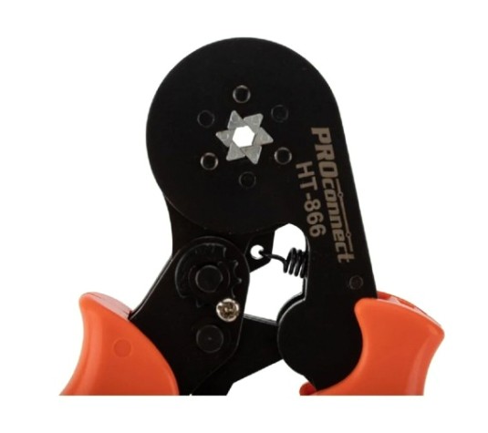 Пресс-клещи Proconnect 12-3205-4 HT-866 для обжима штыревых наконечников 0.25-6.0 м