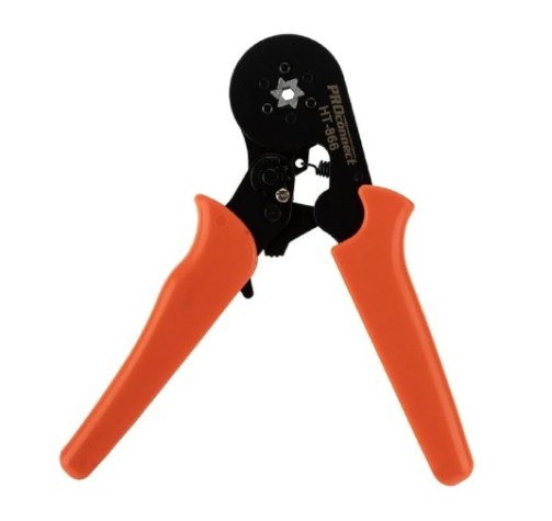 Пресс-клещи Proconnect 12-3205-4 HT-866 для обжима штыревых наконечников 0.25-6.0 м