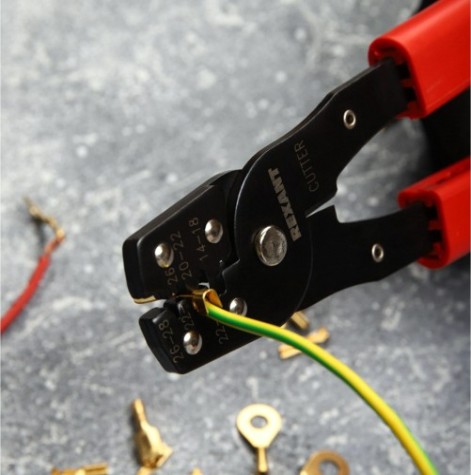 Пресс-клещи REXANT 12-3031 для обжима автоклемм неизолированных