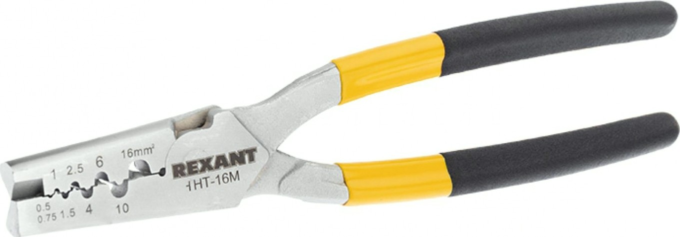 Пресс-клещи REXANT HT-16M для обжима втулочных наконечников [12-3208]