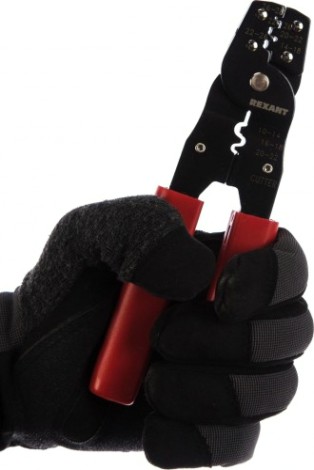 Пресс-клещи REXANT HT-202B для обжима автоклемм [12-3032]