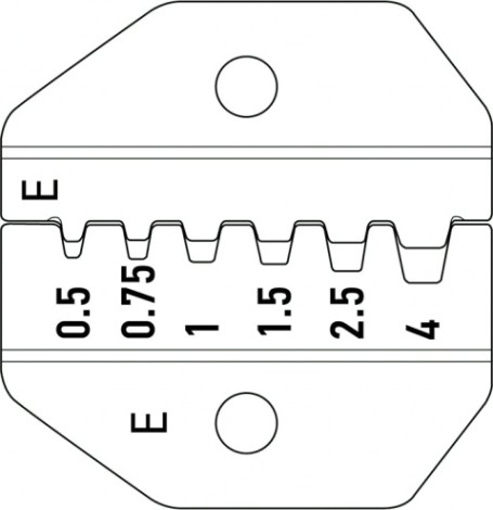 Пресс-клещи REXANT HT-301E для обжима штыревых наконечников [12-3013]