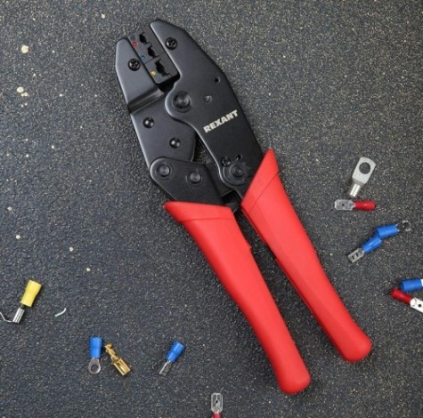 Пресс-клещи REXANT HT-336H для обжима автоклемм изолированных [12-3014]