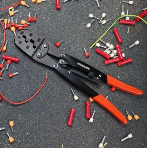 Пресс-клещи REXANT HT-50WF механические для обжима втулочных наконечников [12-3220]