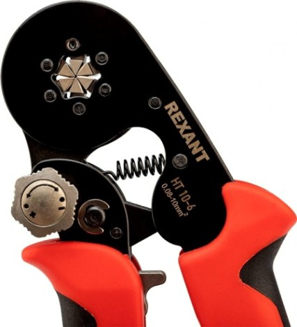 Пресс-клещи REXANT HT10-6 для обжима штыревых наконечников [12-3210-1]