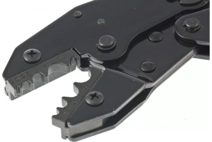 Пресс-клещи Sparta 0,5–10 мм для обжима электрокабеля [177105]