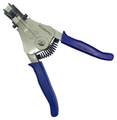 Пресс-клещи WORKPRO WP291006 обжимные 168мм автоматические