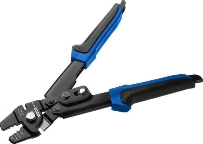 Пресс-клещи ЗУБР ПРОФЕССИОНАЛ кот-25 обжимные для тросовых зажимов, 250 мм. [23347]