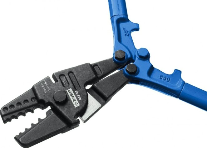 Пресс-клещи ЗУБР ПРОФЕССИОНАЛ кот-60 обжимные для тросовых зажимов, 600 мм. [23348-60]