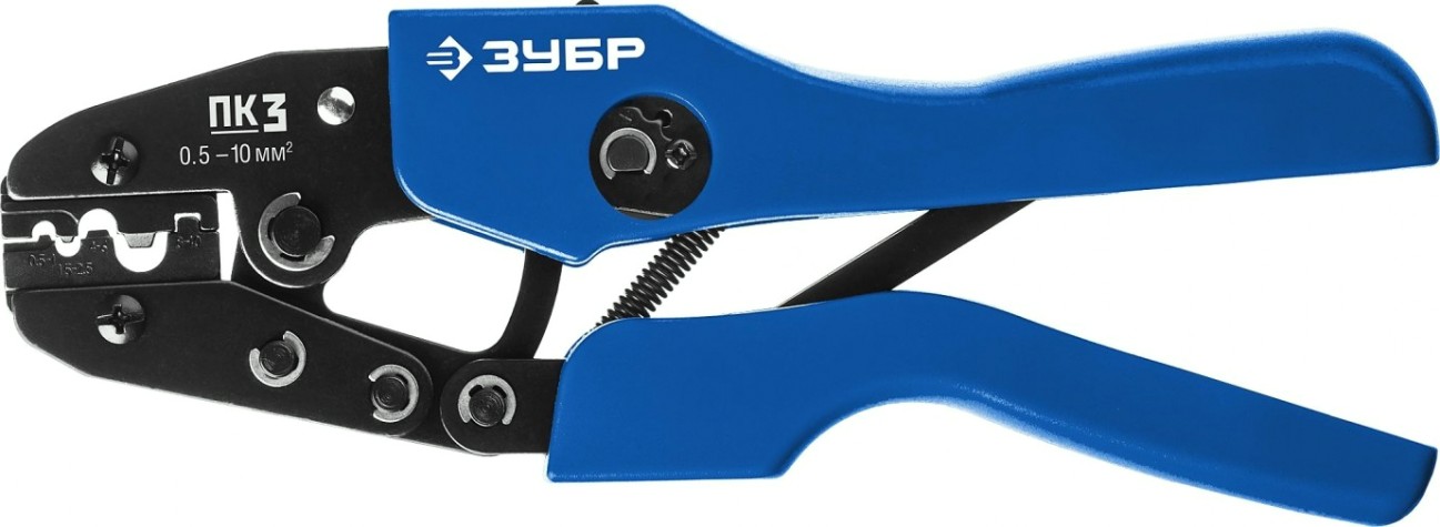 Пресс-клещи ЗУБР Профессионал ПК-3 для медных наконечников и гильз [45456-3]