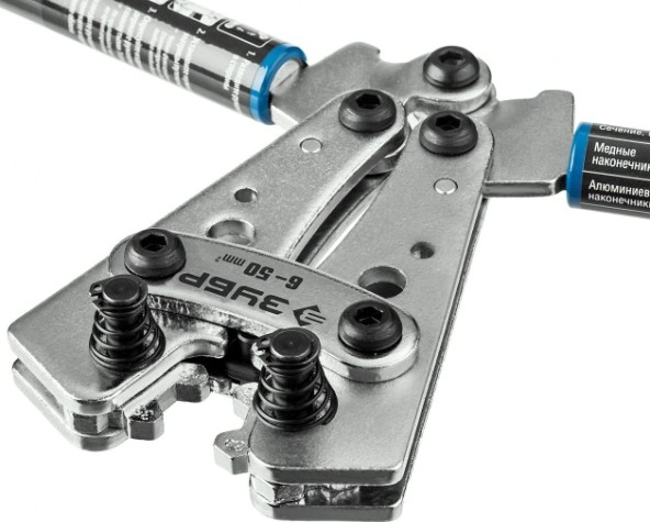 Пресс-клещи ЗУБР Профессионал ПКГ-50 усиленные гексагональные [45453]