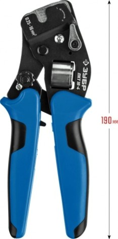 Пресс-клещи ЗУБР ПРОФЕССИОНАЛ пкт-16-4 торцевые для втулочных наконечников 0.25- [22694]
