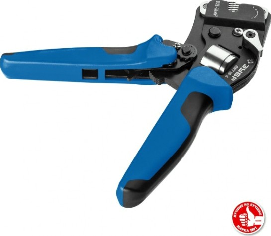 Пресс-клещи ЗУБР ПРОФЕССИОНАЛ пкт-16-4 торцевые для втулочных наконечников 0.25- [22694]