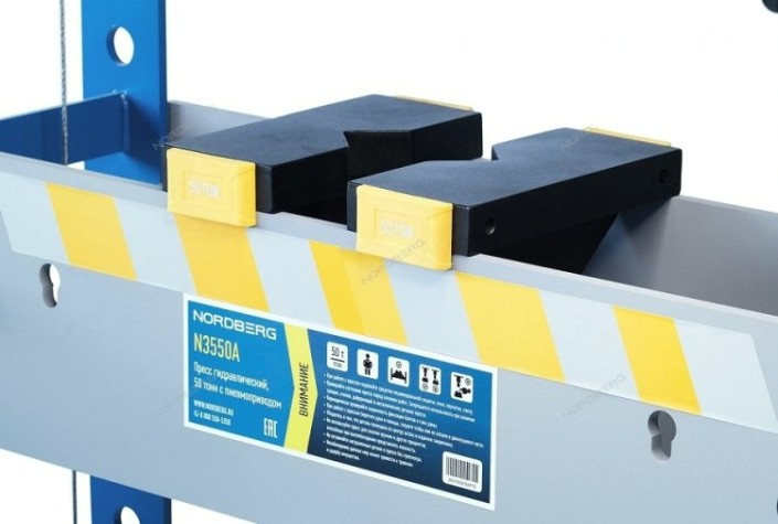 Пресс напольный NORDBERG N3550A с пневмоприводом 50 тонн [ЦБ-00009096]