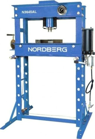 Пресс напольный NORDBERG N3645AL с пневмоприводом 45 тонн [ЦБ-00000281]