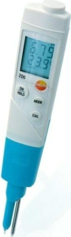 Прибор для измерения pH/°C Testo 206 pH2 (с принадлежностями) [05632066]