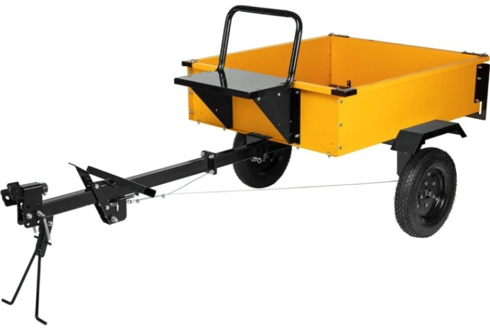 Прицеп Denzel 59950 для мотоблока tt-500, оцинк.