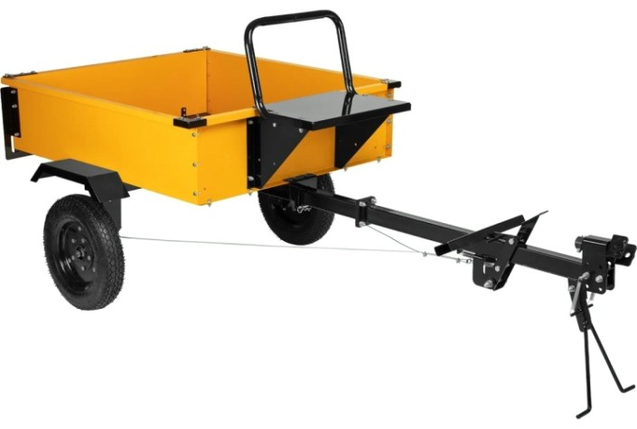 Прицеп Denzel 59950 для мотоблока tt-500, оцинк. Прицеп Denzel 59950 для мотоблока tt-500, оцинк.