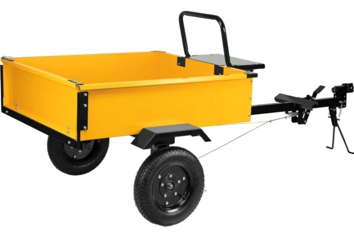 Прицеп Denzel 59950 для мотоблока tt-500, оцинк. Прицеп Denzel 59950 для мотоблока tt-500, оцинк.